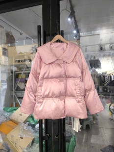 2025冬新款韩版时尚百搭宽松大码气质百搭中长款羽绒服女加厚外套