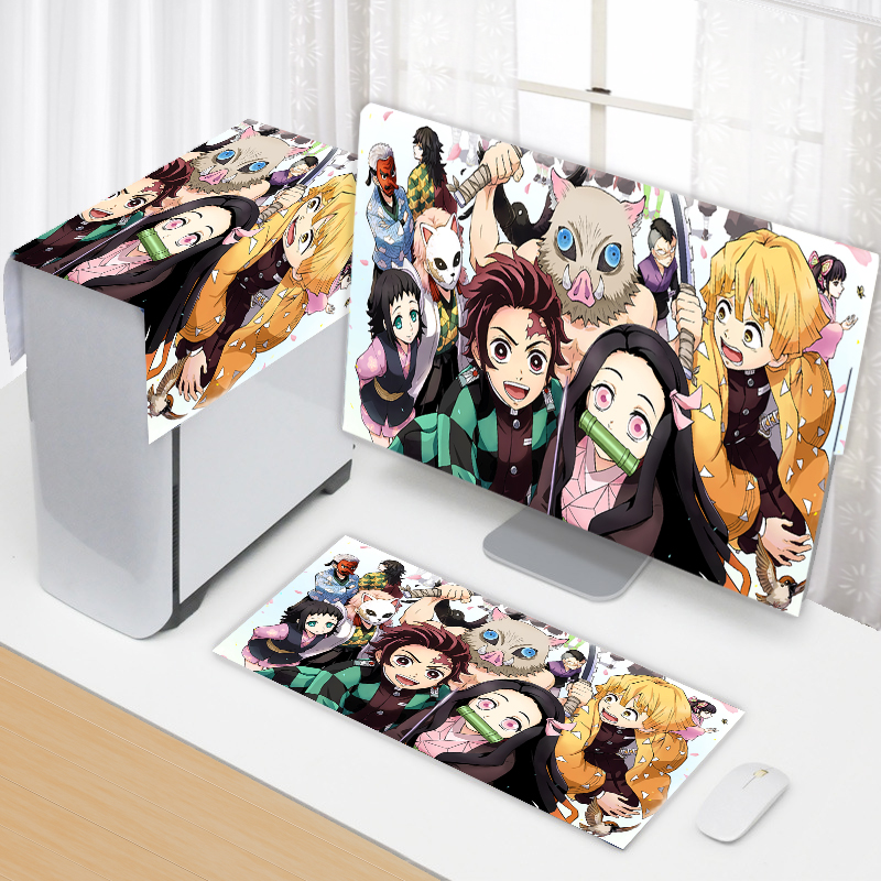 可爱卡通通用电脑罩键盘主机盖布