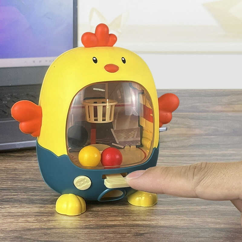 桌面游戏早教训练手指篮球机