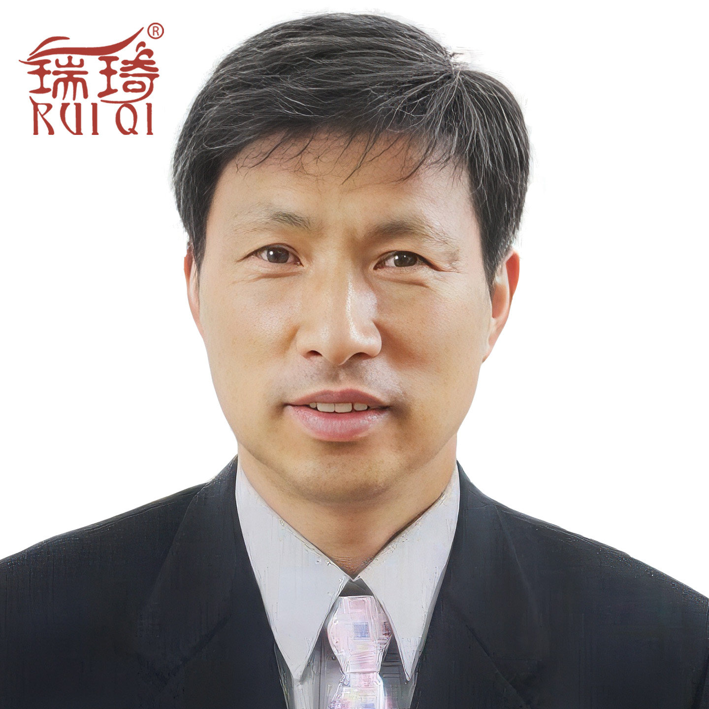 老年男花白假发套短直发灰白银真人发爸爸假发爷爷中老年男士自然