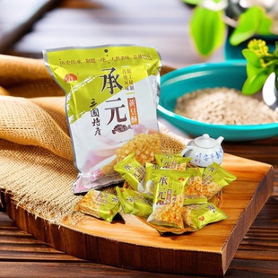 湖北荆州特产三国承元黄豆酥沙市网红小吃430克硬沙琪玛两代包邮