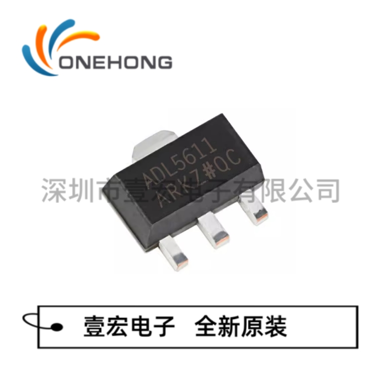 ONEHONG全新原装正品 ADL5611ARKZ-R7 RF放大器 封装SOT-89-3