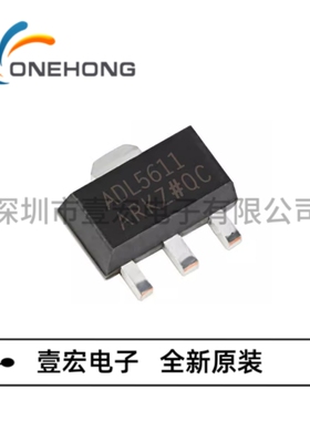 ONEHONG全新原装正品 ADL5611ARKZ-R7 RF放大器 封装SOT-89-3