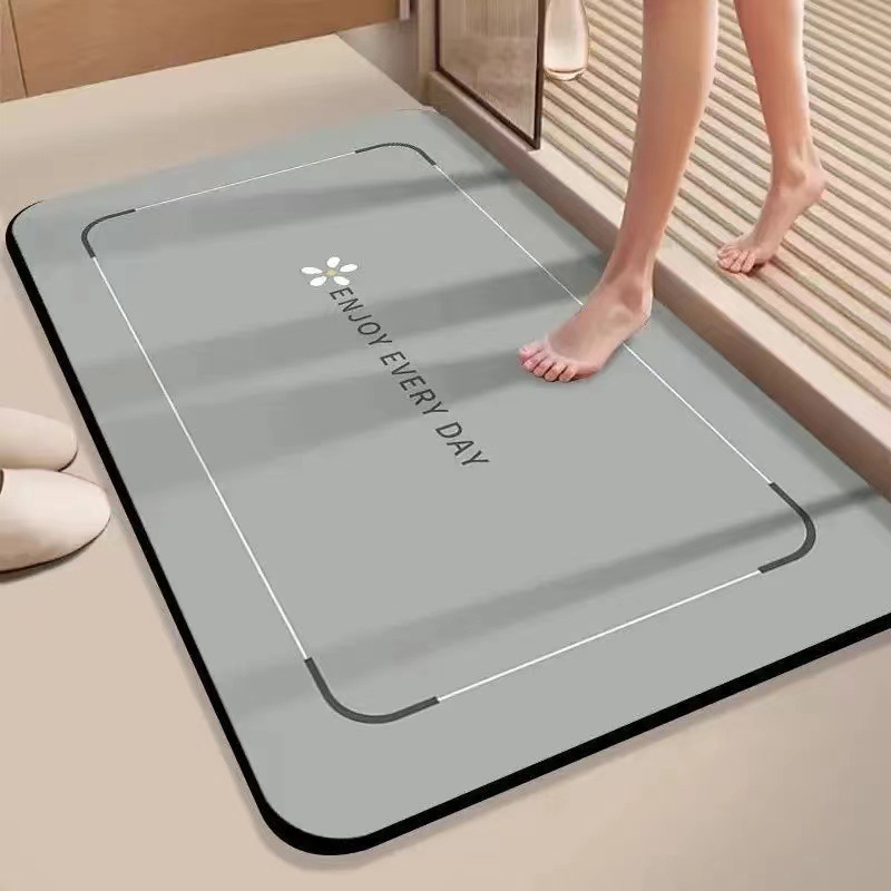 家用耐脏地垫进门卫生间垫地毯防滑大门口地垫门泥入户门玄关硅藻