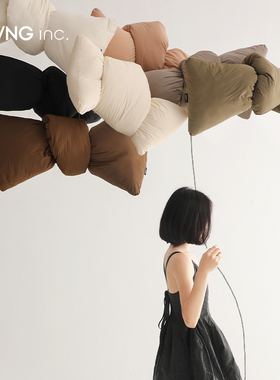 LIVING inc.打个结 异形抱枕海带结儿童卧室床头客厅沙发腰靠垫枕