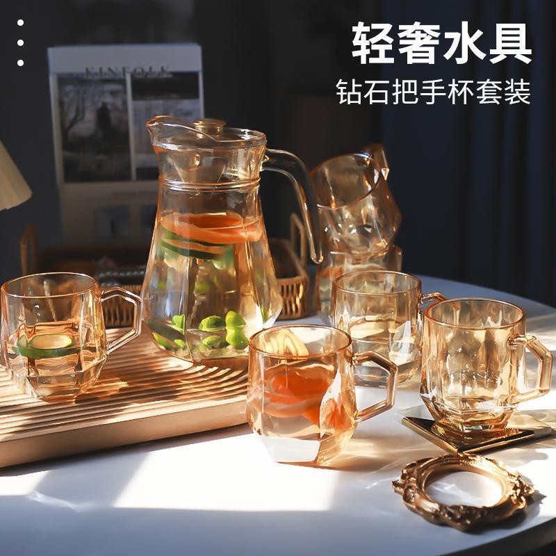 玻璃冷水壶大容量耐高温泡茶壶