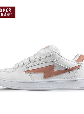 超拽SUPERDRAG  闪电面包鞋小众潮流舒适百搭学生时尚低帮板鞋女