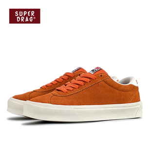 校园百搭男女低帮帆布鞋 超拽 街头复古潮流休闲滑板鞋 DRAG SUPER