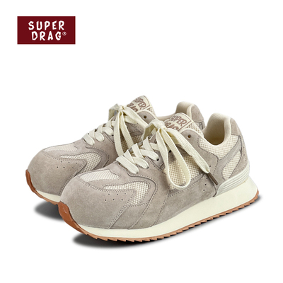 超拽SUPER DRAG新款大头鞋小众设计百搭休闲鞋低帮舒适网面运动鞋