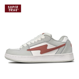 女小众复古休闲鞋 原创闪电设计低帮板鞋 子潮 面包鞋 超拽SUPERDRAG