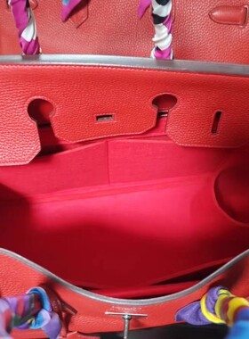 适用于爱马仕铂金Birkin25 30 35内胆包 收纳整理包 包内衬 包撑
