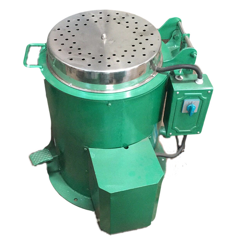 上热式脱水烘干机顶部加热干燥机工业热风甩干机内胆平底可提节能