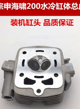 宗申三轮车配件ZS200 250汽缸头/水冷汽缸头总成/乳白色