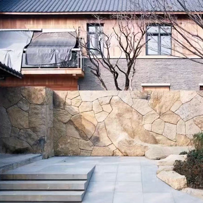 天然原石柏坡黄石园林造景