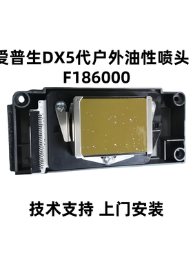 爱普生5代 DX5 F186000/户外油性喷头/五代喷头写真机不加密喷头