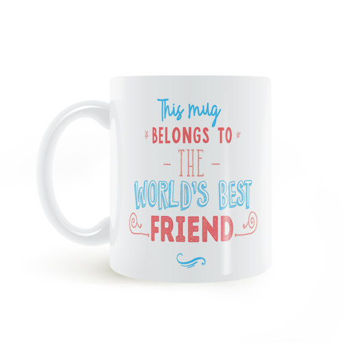 Best friend gifts mug 好好的朋友杯子送礼物马克杯礼品