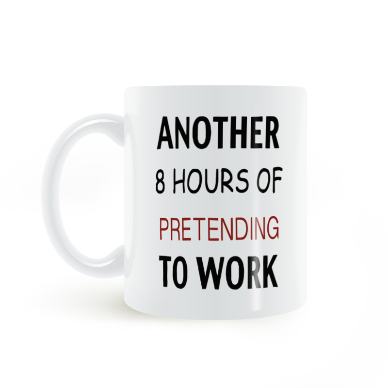 上班族社畜牛马摸鱼反讽搞笑杯子