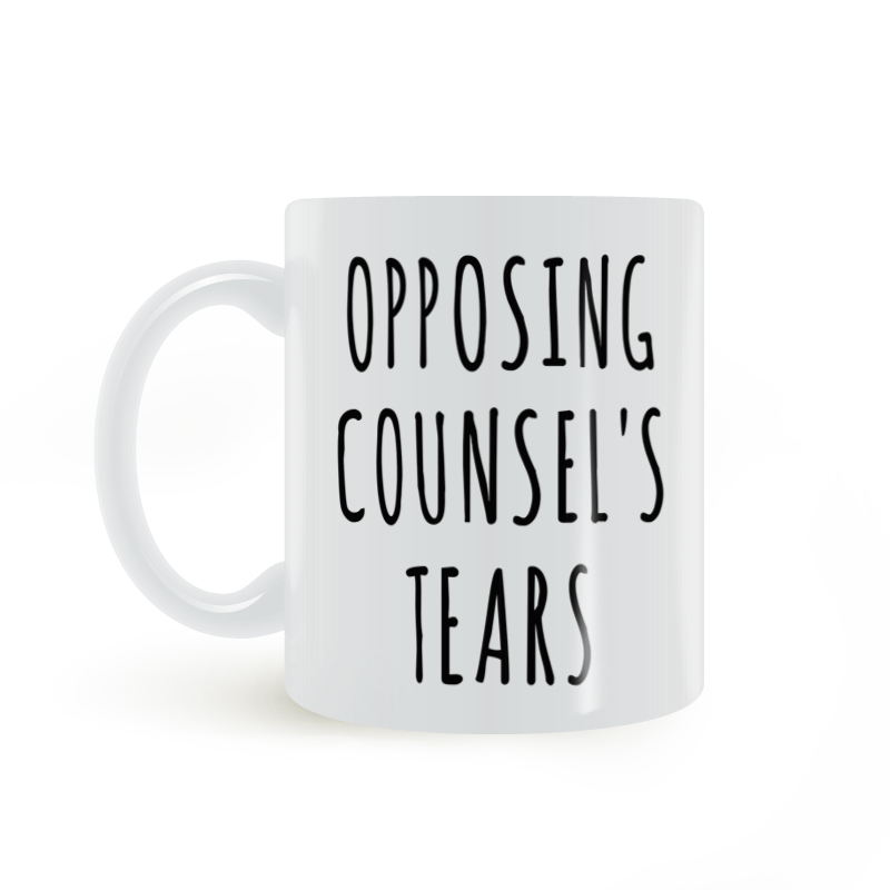 律师诉讼法学生法律礼物杯子