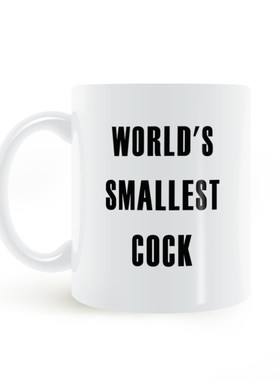 WORLD'S SMALLEST COCK MUG 世界上最小的 马克杯
