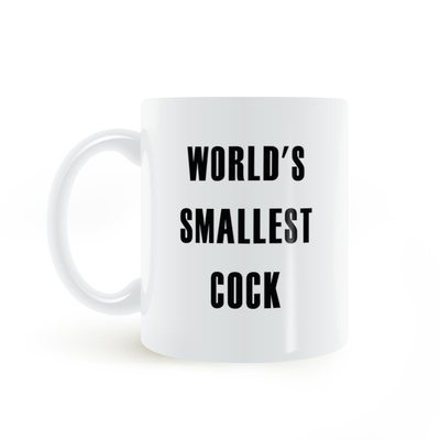 WORLD'S SMALLEST COCK MUG 世界上最小的 马克杯