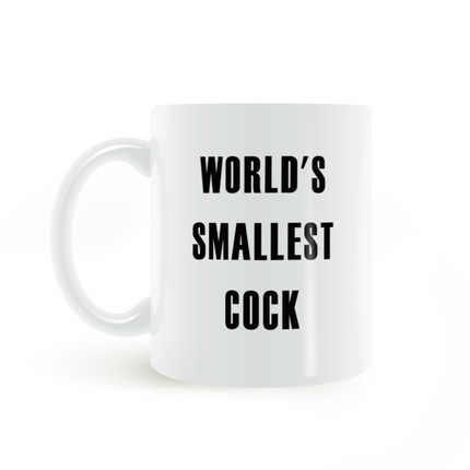 WORLD'S SMALLEST COCK MUG 世界上最小的 马克杯