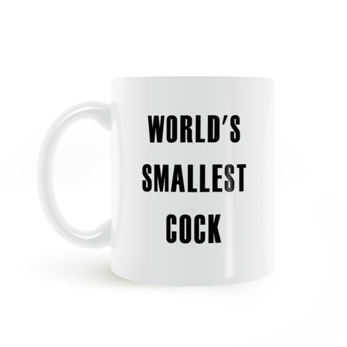 WORLD'S SMALLEST COCK MUG 世界上最小的 马克杯