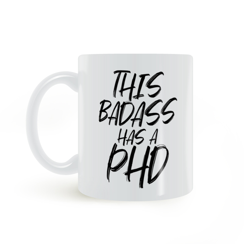 马克杯PHD博士学位毕业生礼物
