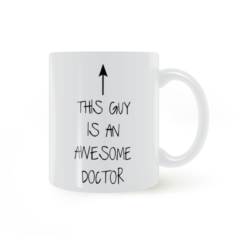 This Guy is Awesome Doctor Mug这是一个很棒的医生/博士马克杯