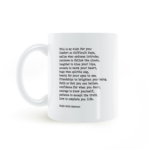 爱默生我的愿望马克杯