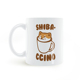 Shibaccino shiba Inu mug牛奶咖啡日本柴犬马克杯办公室咖啡杯