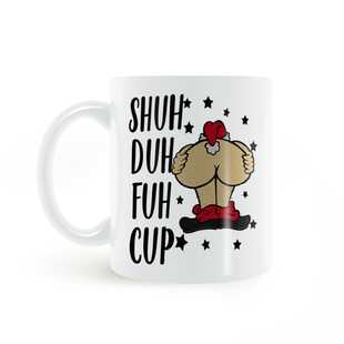 Duh Coffee Fuh Christmas Mug圣诞节搞怪马克杯咖啡 Funny Shuh