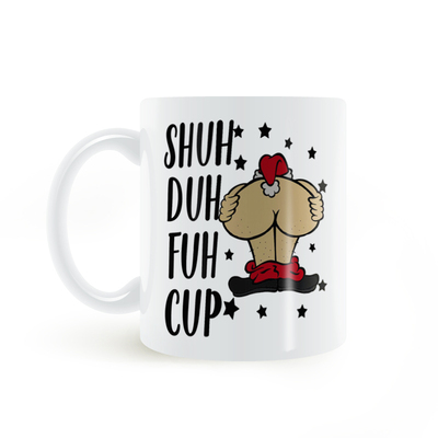 Shuh Duh Fuh Funny Christmas Coffee Mug圣诞节搞怪马克杯咖啡