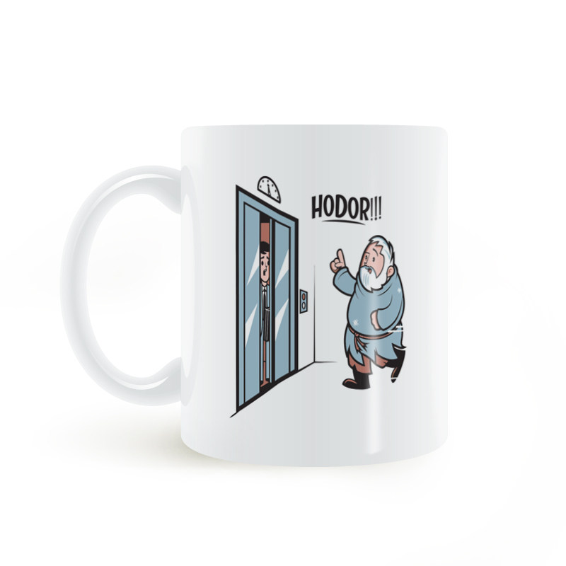 Game-Of-Thrones-Hodor-Jon-Snow-Mug- 权力的游戏搞笑马克杯杯子