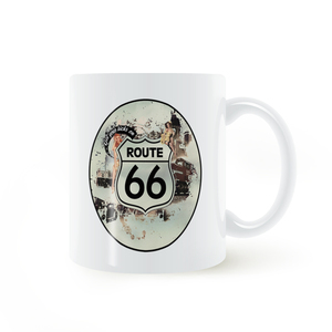 USA-Route-66-Highway-Mug-美国公路66号马克杯杯子