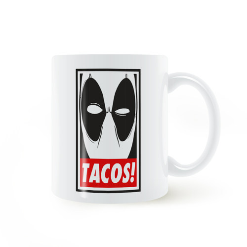 Deadpool-Marvel-Mug-死侍的黑眼圈马克杯杯子