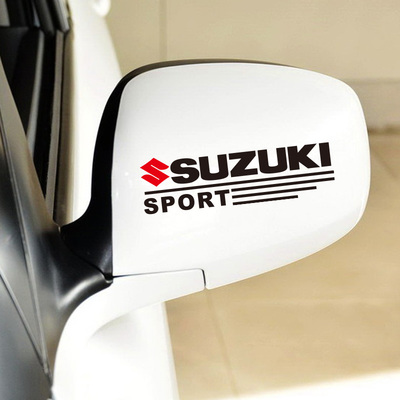 铃木雨燕后视镜贴纸改装个性拉花