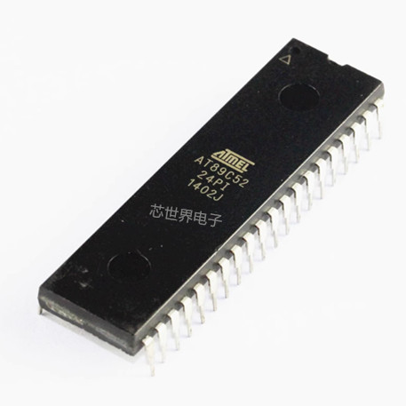 直插AT89C51/AT89S51/AT89C52/AT89S52-24/12PC/PI/PU单片机DIP40