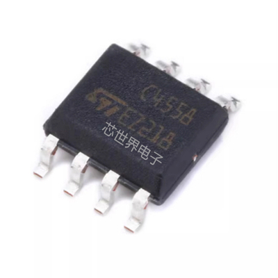 贴片TJM4558CDT 丝印C4558 封装SOP8 高速宽带运算放大器芯片ic
