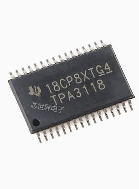 集成电路 TPA3118D2DAPR HTSSOP-32 单声道D类音频放大器IC芯片