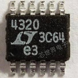 贴片 LT4320IMSE LT4320HMSE 丝印：4320 MSOP-12 功率电子开关ic