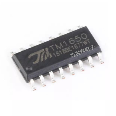 贴片TM1650 封装SOP-16 LED驱动控制/键盘扫描集成电路ic