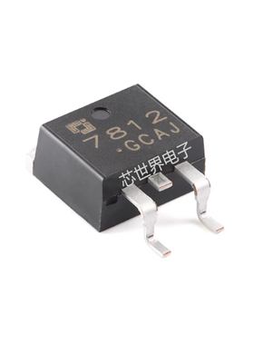 贴片CJ7812 封装TO-263-2L 12V 1.5A 三端正电压调节器稳压器芯片