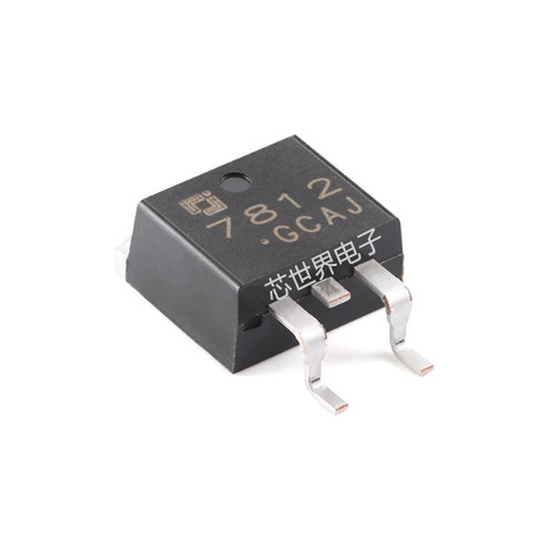 贴片CJ7812 封装TO-263-2L 12V 1.5A 三端正电压调节器稳压器芯片