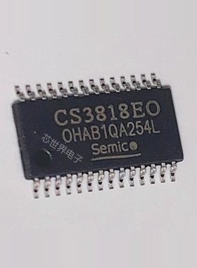 贴片CS3818EO HTSSOP-28 音频功率放大器 CS3818E0集成电路IC芯片