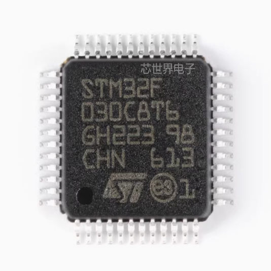 STM32F030C8T6 单片机芯片 32位微控制器 贴片 LQFP48 集成电路ic