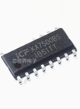 直插KA7500BD DIP-16 贴片KA7500BDRG/BS SOP-16 PWM电源控制芯片