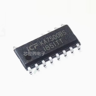 直插KA7500BD DIP-16 贴片KA7500BDRG/BS SOP-16 PWM电源控制芯片