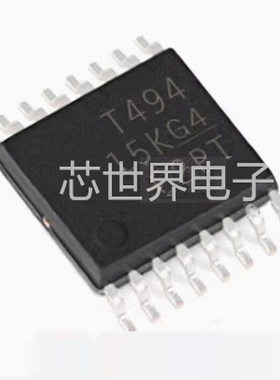 集成电路TL494CPWR 丝印T494 封装TSSOP16 DC-DC控制电路芯片