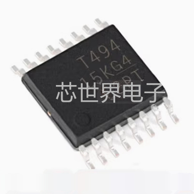 集成电路TL494CPWR 丝印T494 封装TSSOP16 DC-DC控制电路芯片
