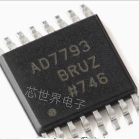 集成电路 AD7793BRUZ AD7793 贴片TSSOP-16 ADC 数模转换器芯片ic